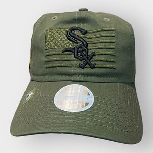 New Era 920 “Our Nations Finest” 2023 Chicago White Sox Adjustable Hat Cap (b)